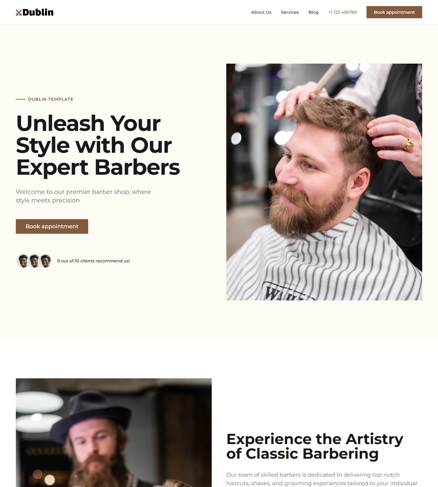 Dublin Website Template