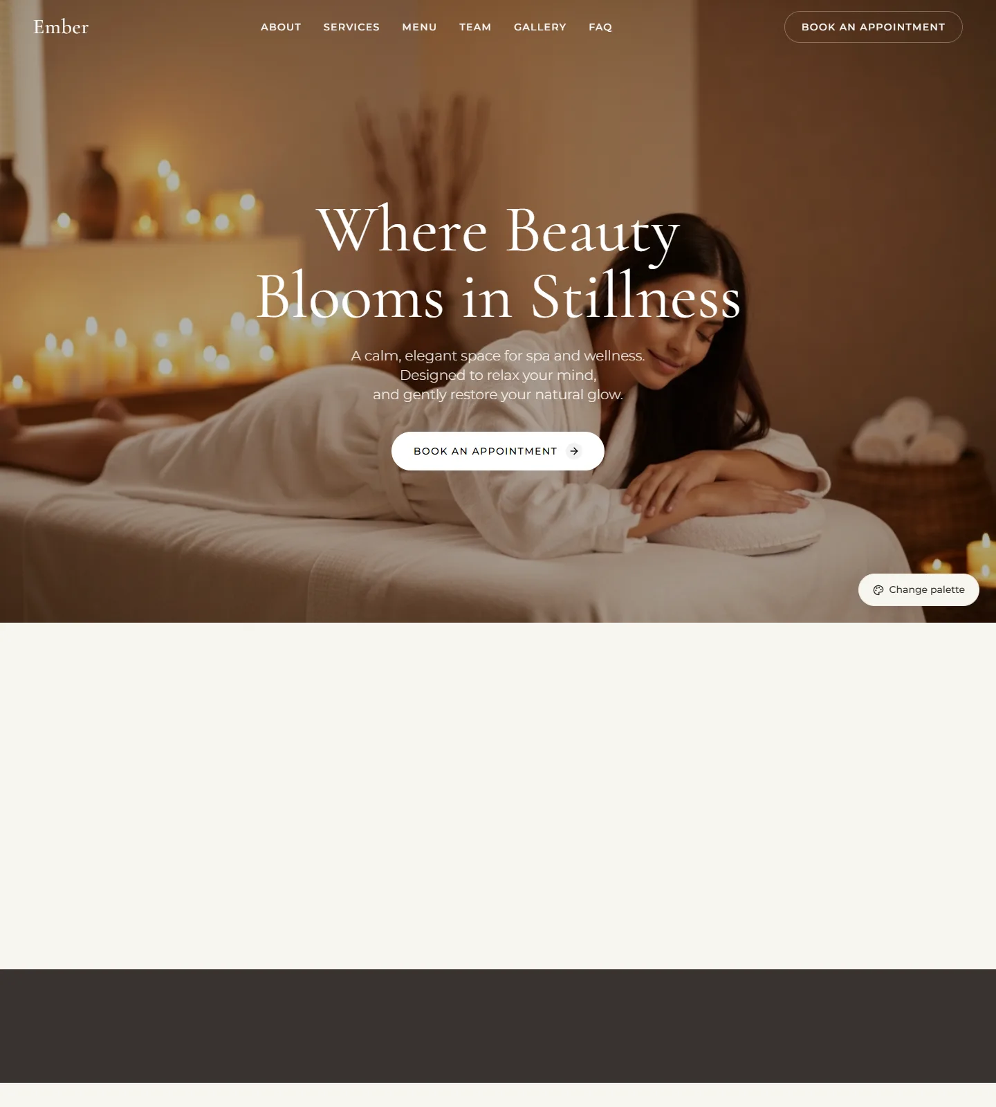 Ember Website Template