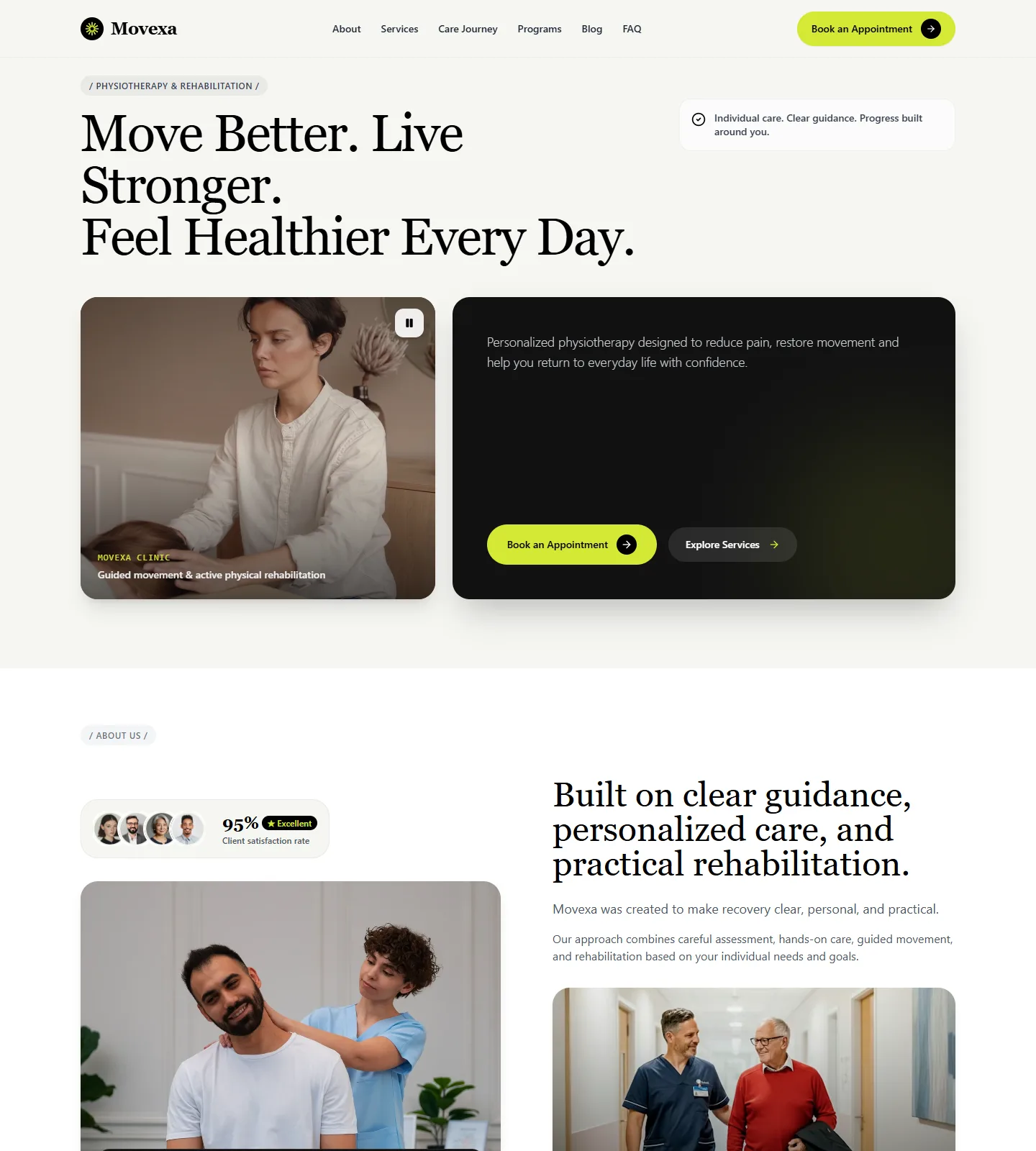 Movexa Website Template