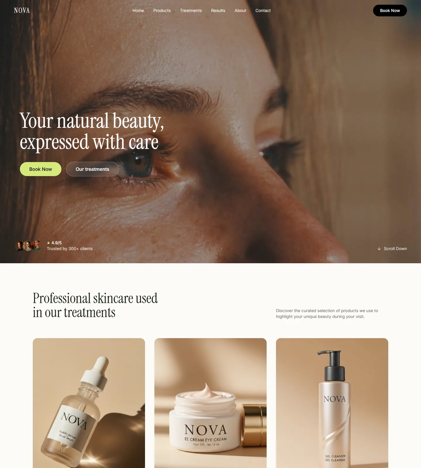 Nova Website Template