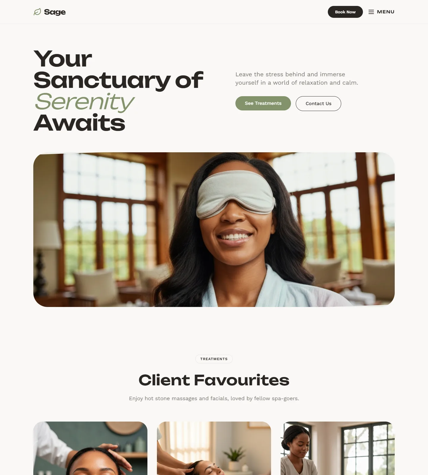 Sage Website Template