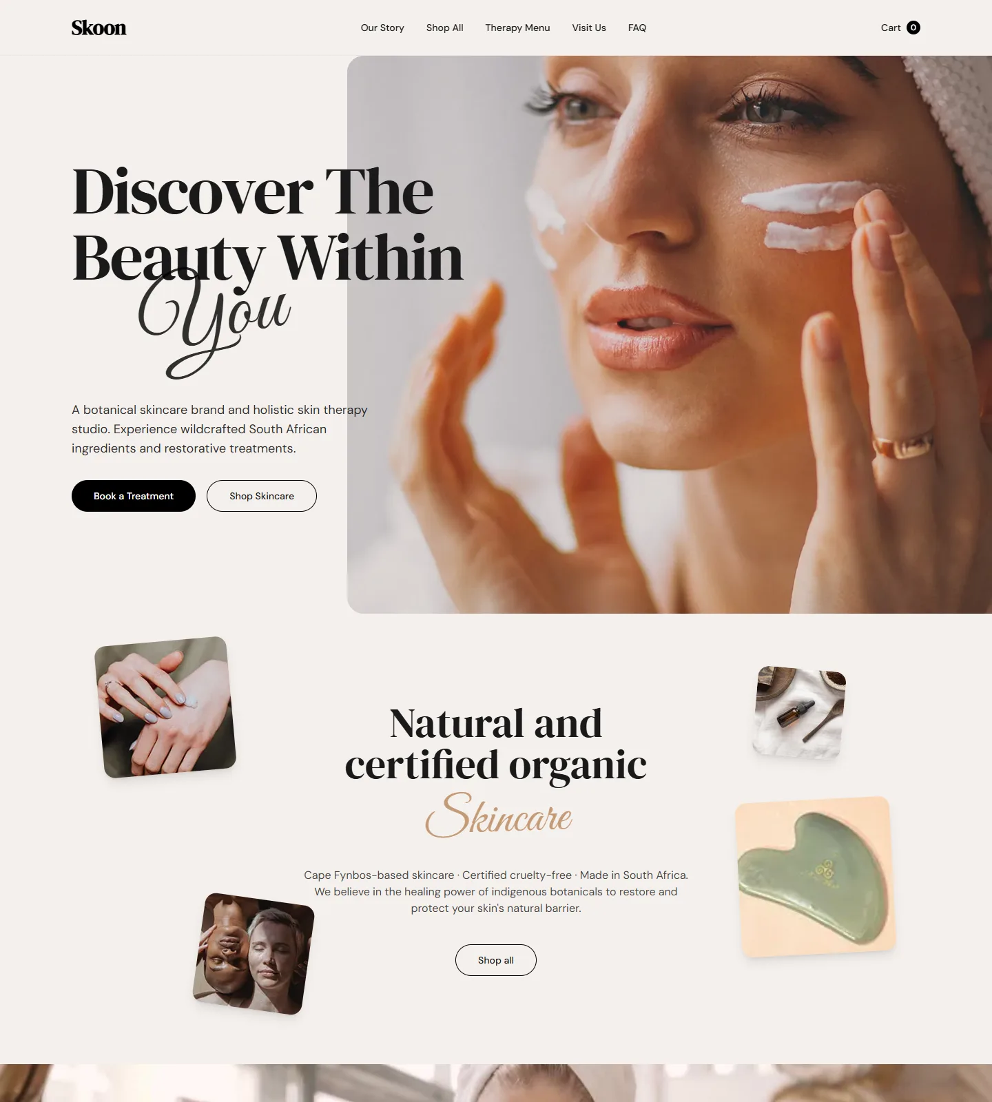 Skoon Website Template