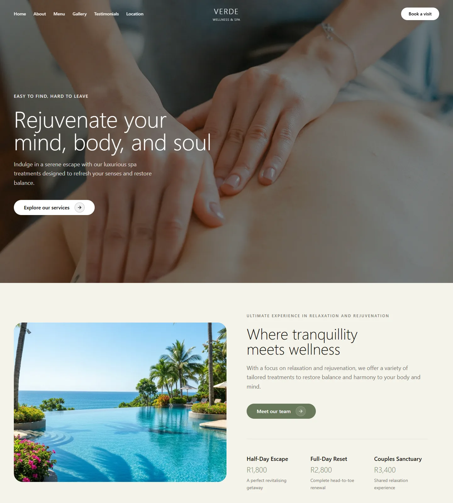 Verde Website Template