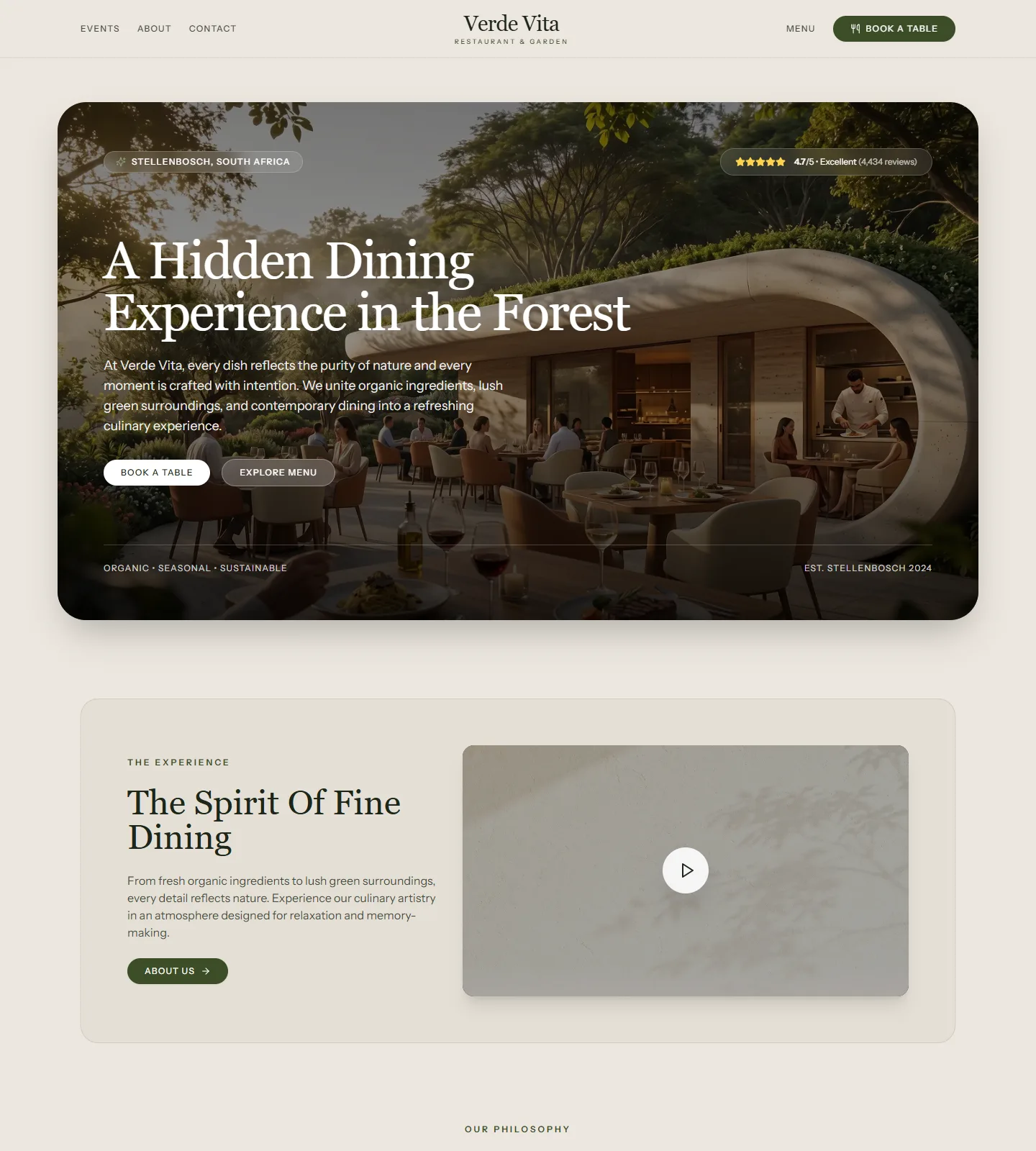 Verde Vita Website Template